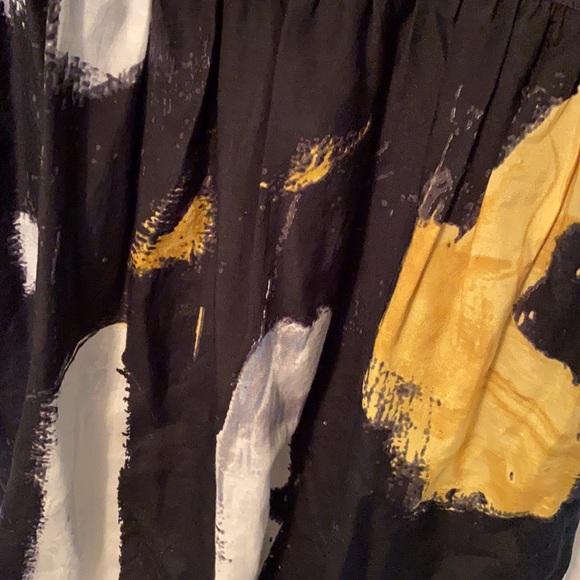 Rachel Roy black white and yellow bubble dress - Picture 4 of 7